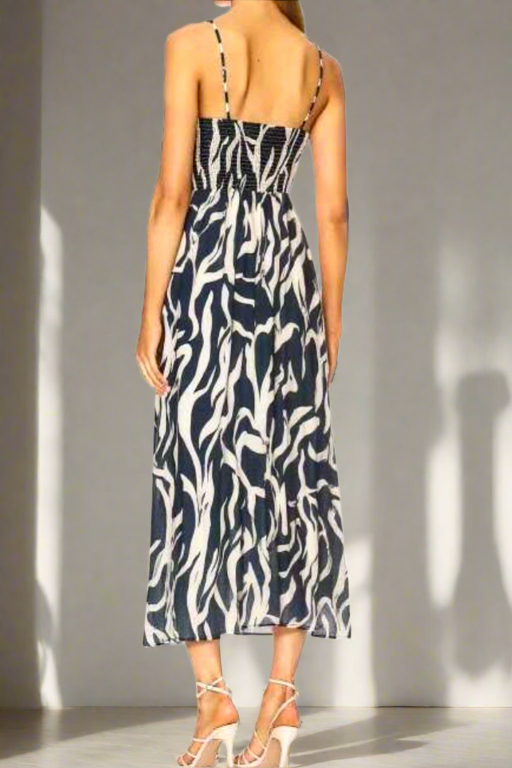 Arlie Black Multi Print Dress