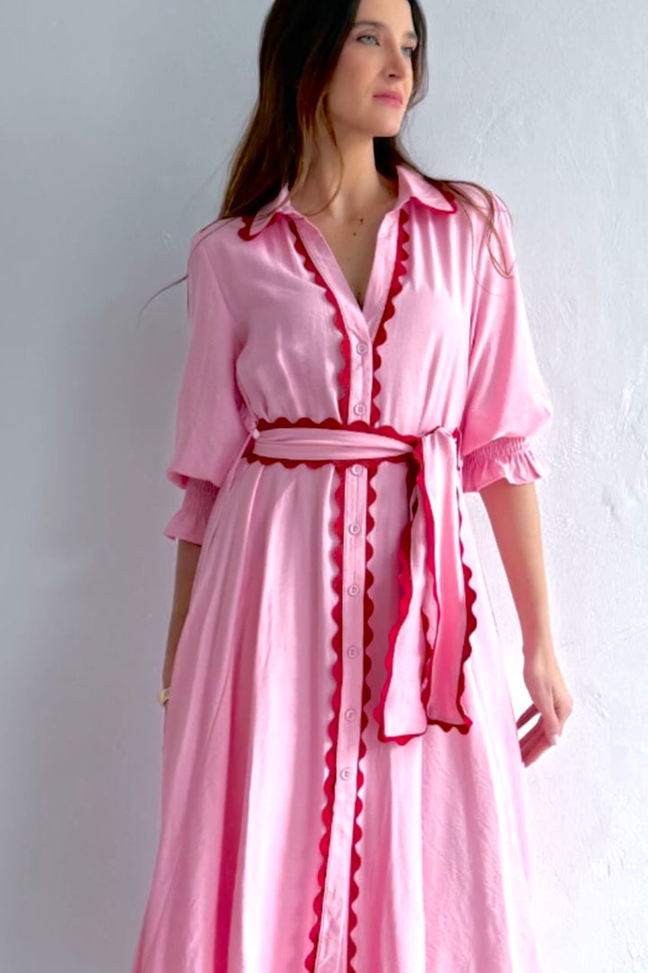 Shyla Dress in Pink
