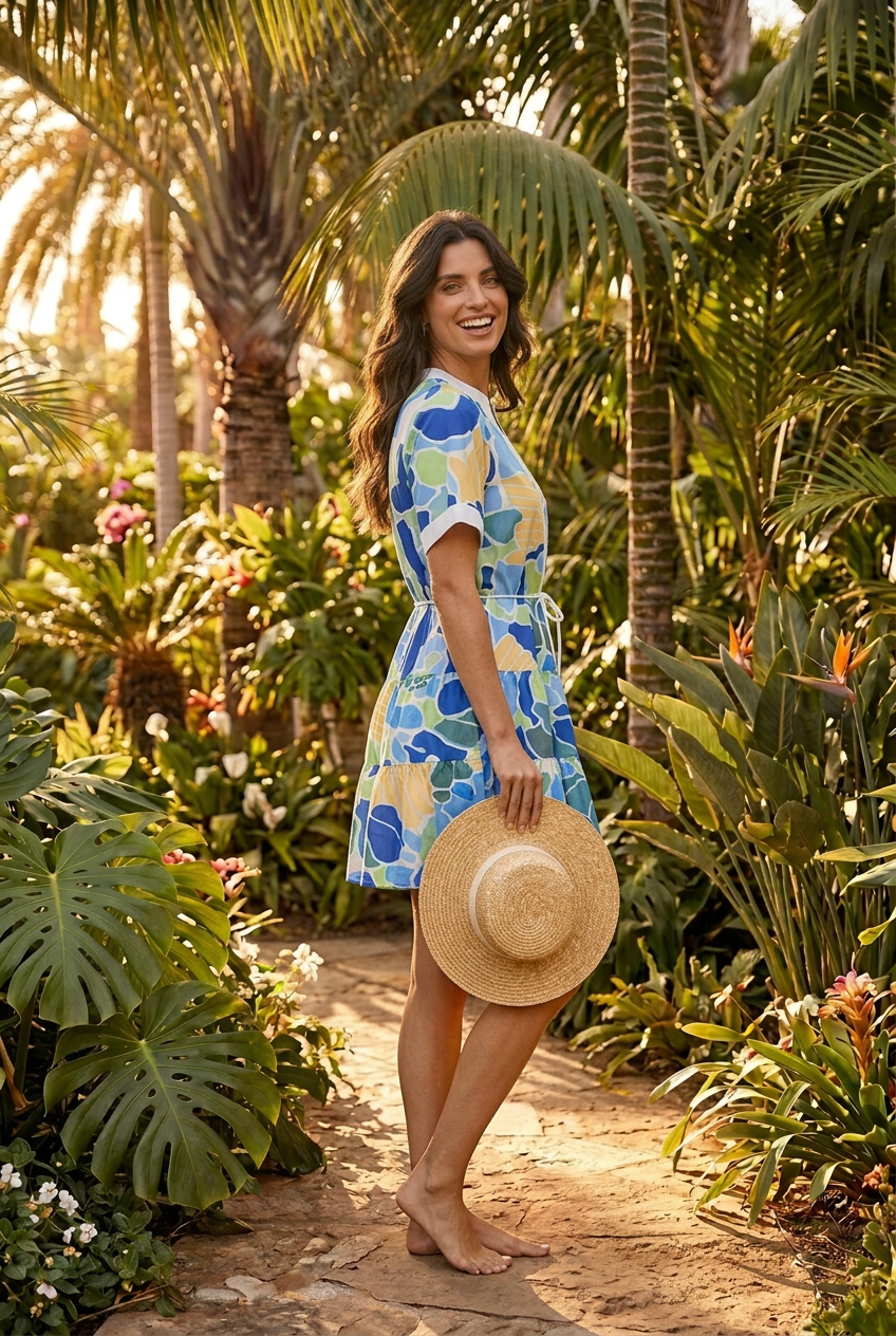 Paulette Multi Colour Dress