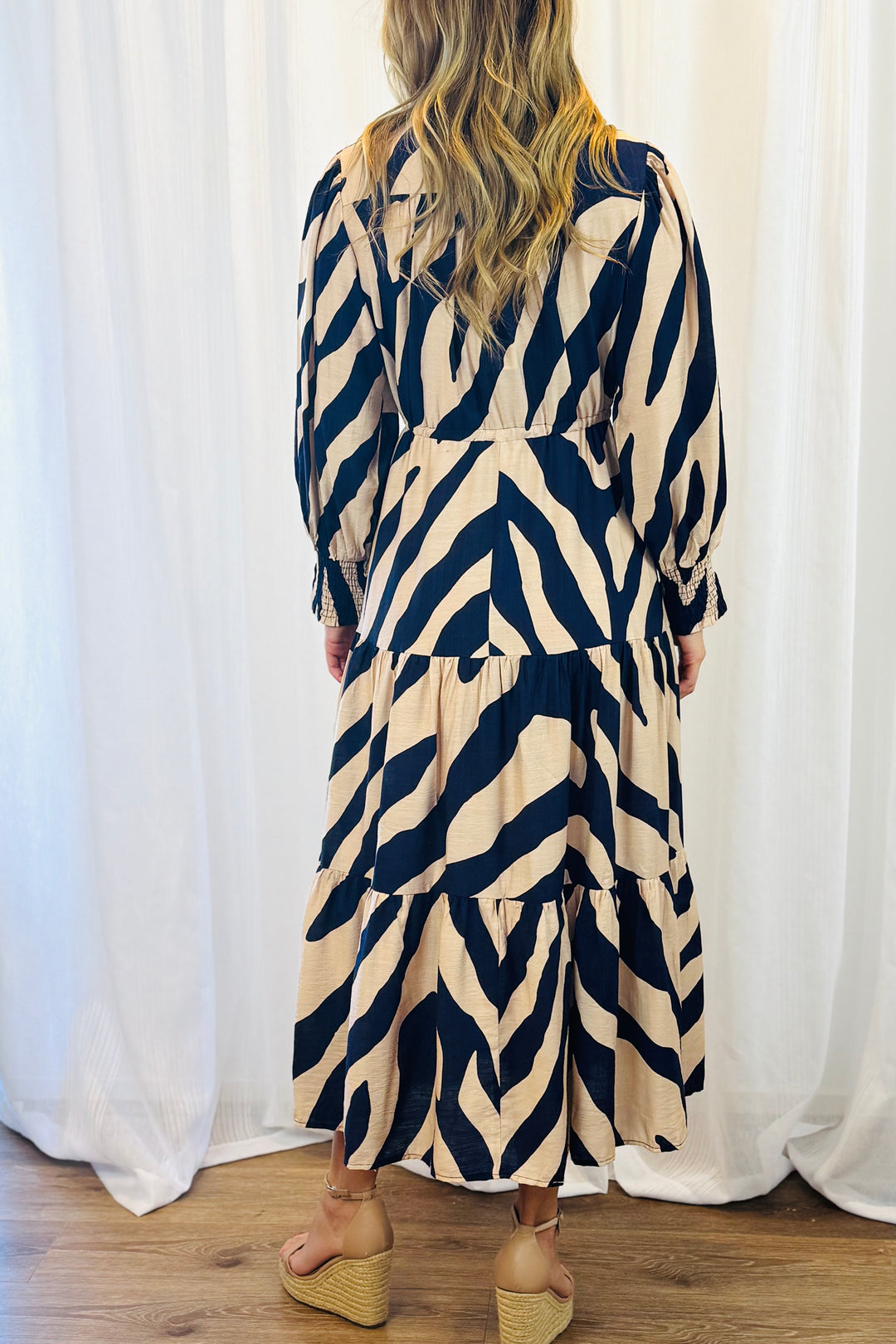 Ana Tiger Print Maxi Dress