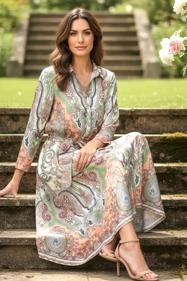 Mileaka New Multi Colour Paisley Print