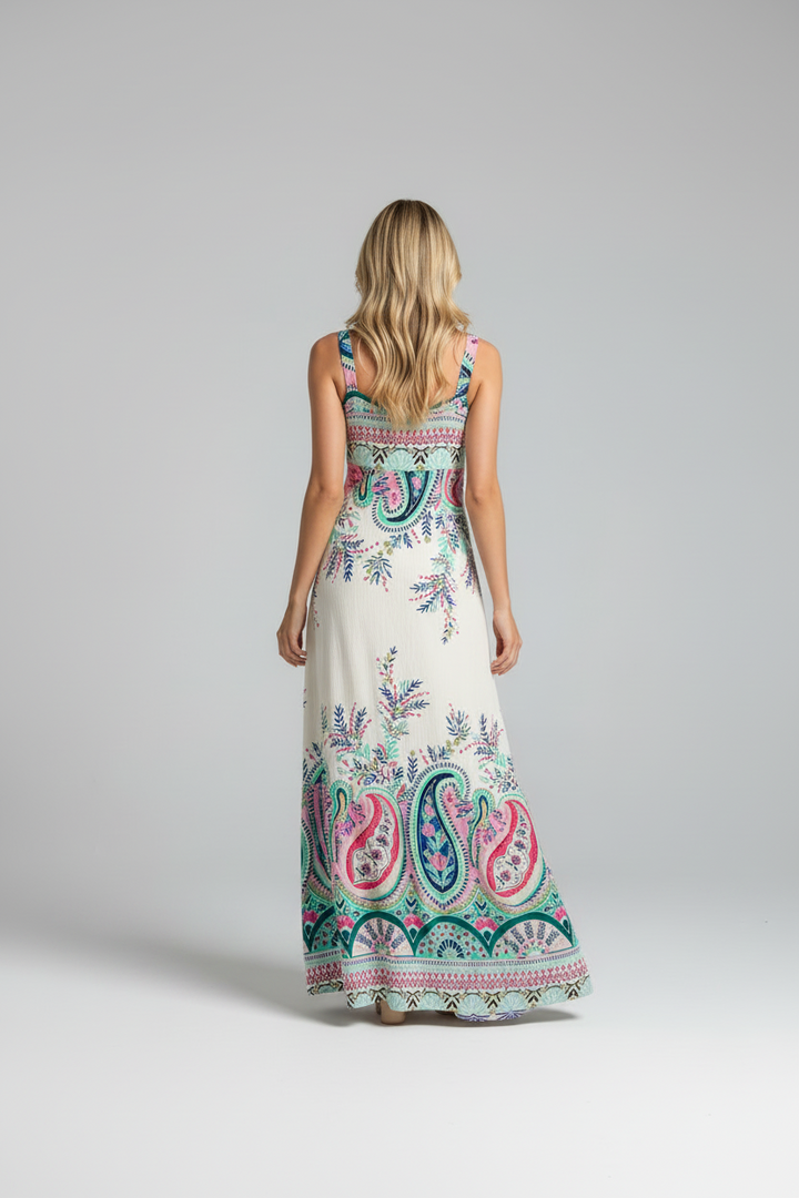 Positano In New Off White Multi Print