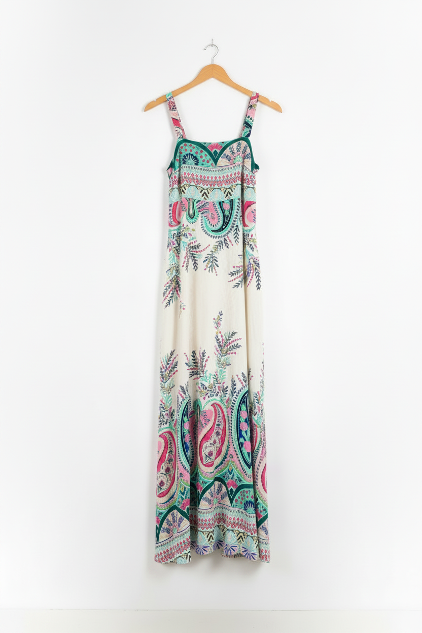 Positano In New Off White Multi Print