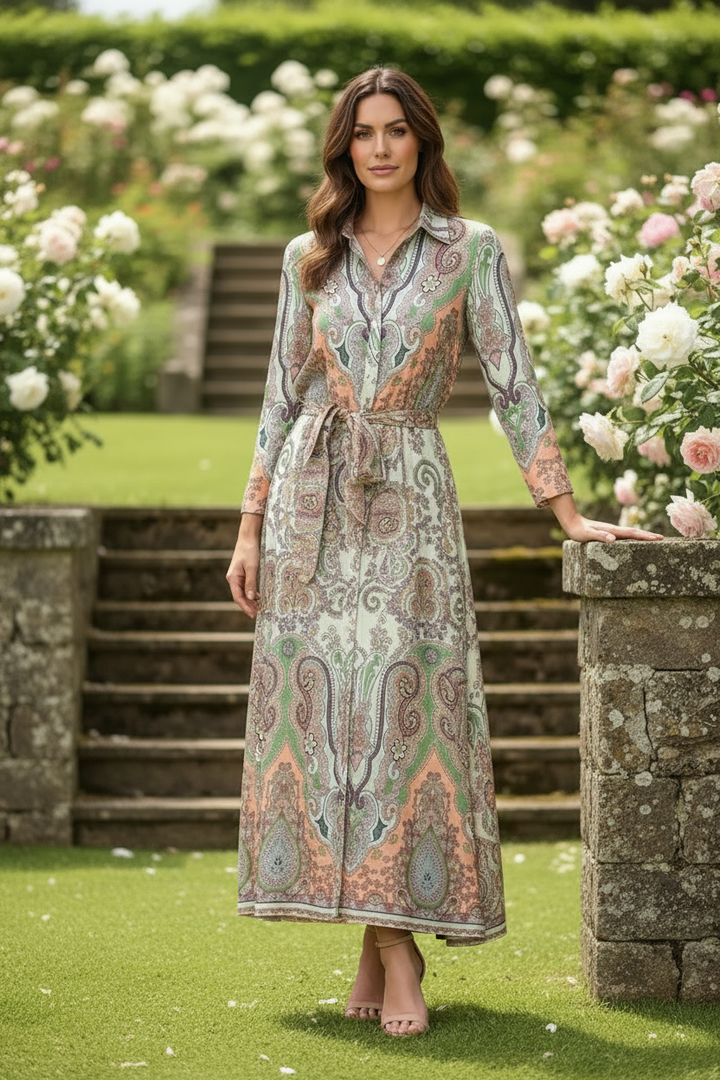 Mileaka New Multi Colour Paisley Print
