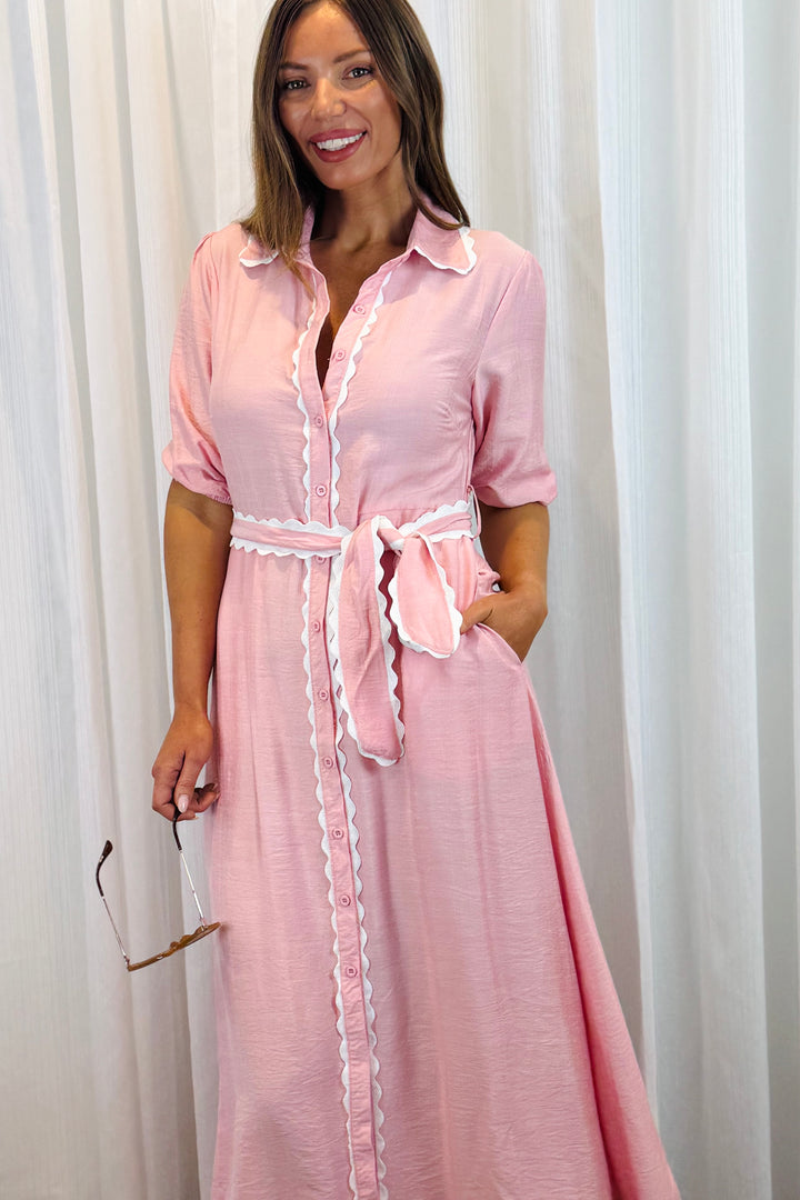 Shyla Dress in Pink