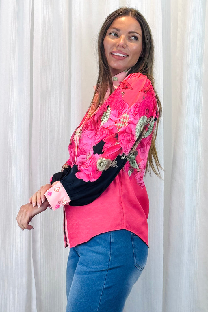 Koko Floral Multi Print Shirt