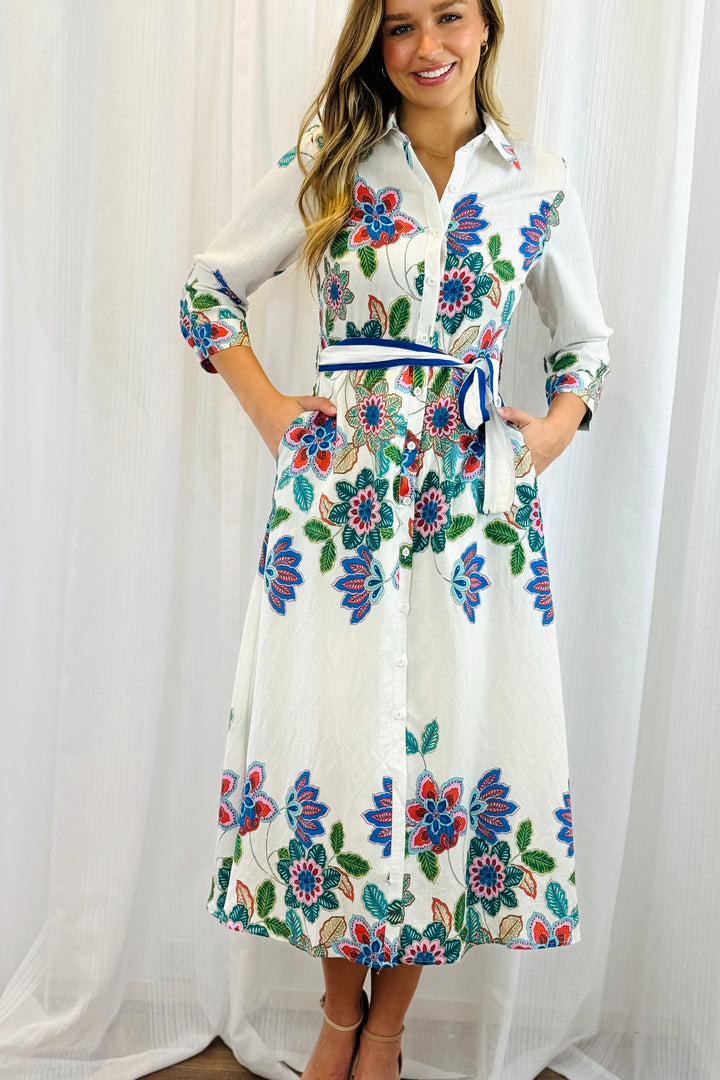 Montana Floral Multi Print Dress