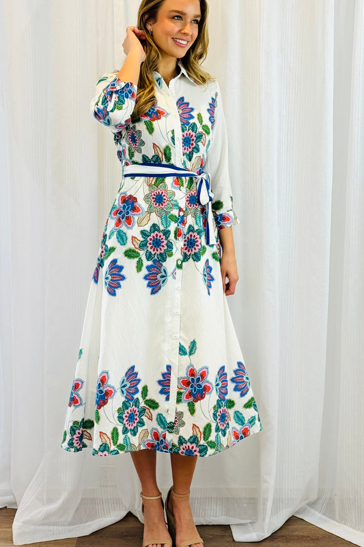 Montana Floral Multi Print Dress