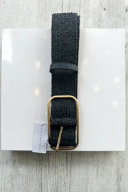 Romee Woven Belt in Black