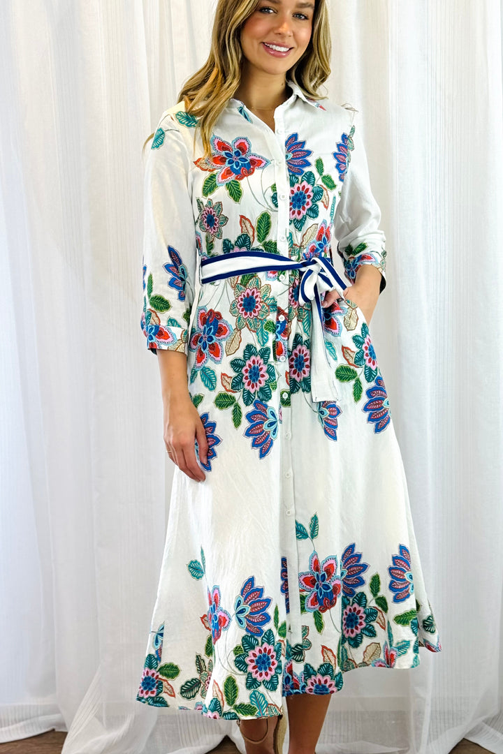 Montana Floral Multi Print Dress