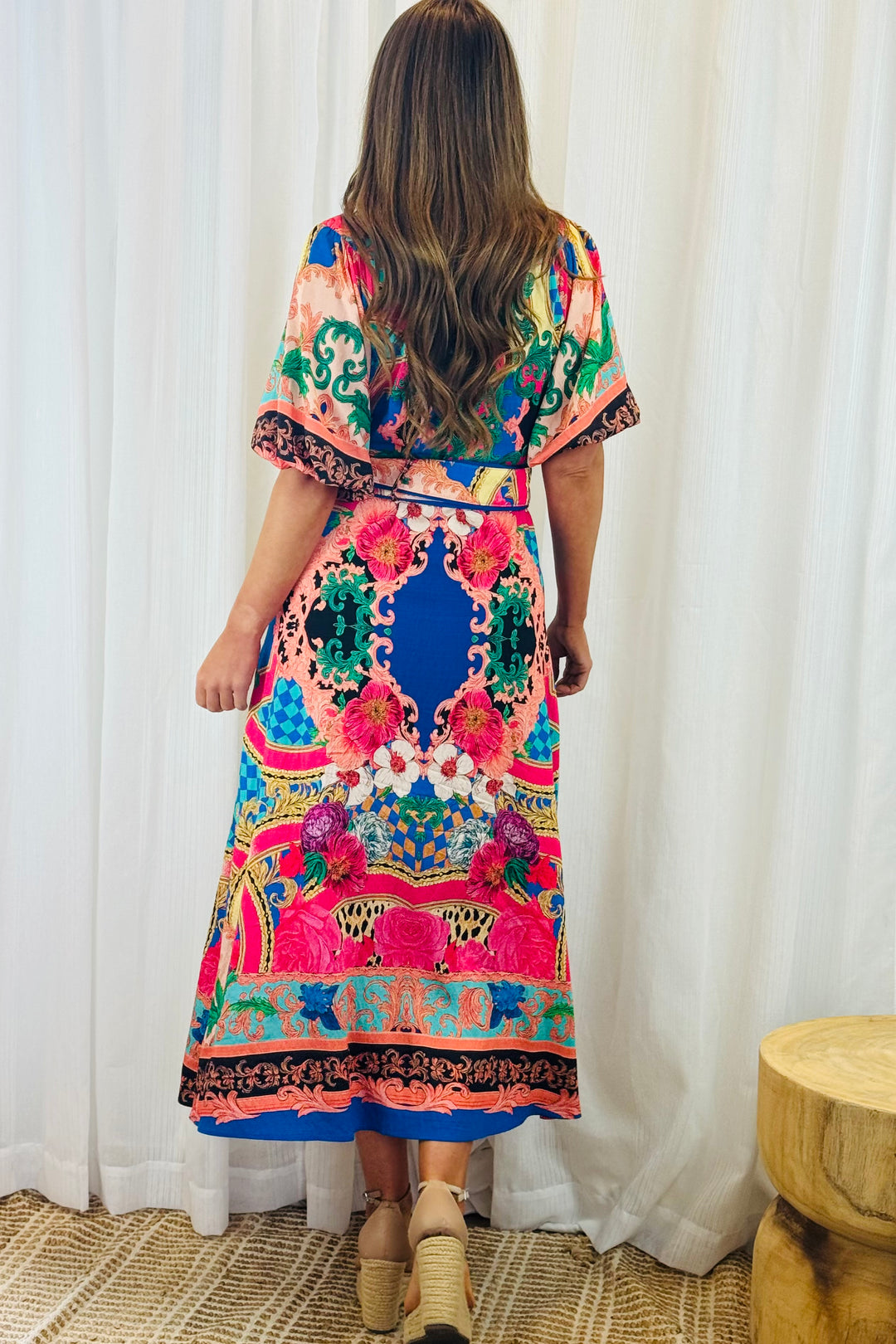 multi coloured shirt dress ZARA NWT WOMAN SS25 BELTED PRINTED SHIRT DRESS MULTICOLORED | 2157/045 ALL SIZES