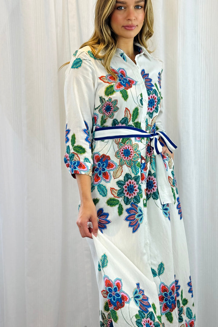Montana Floral Multi Print Dress