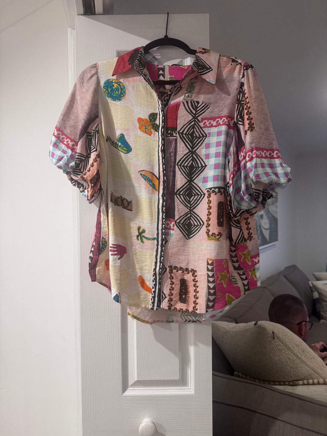 Lucy Multi Print Shirt