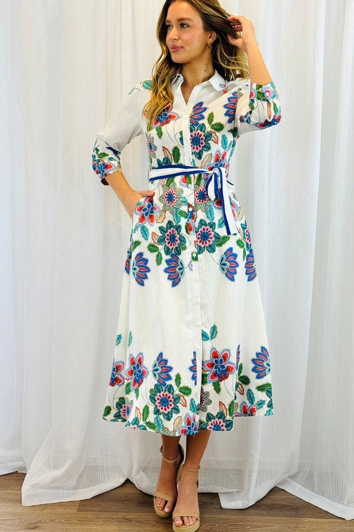 Montana Floral Multi Print Dress