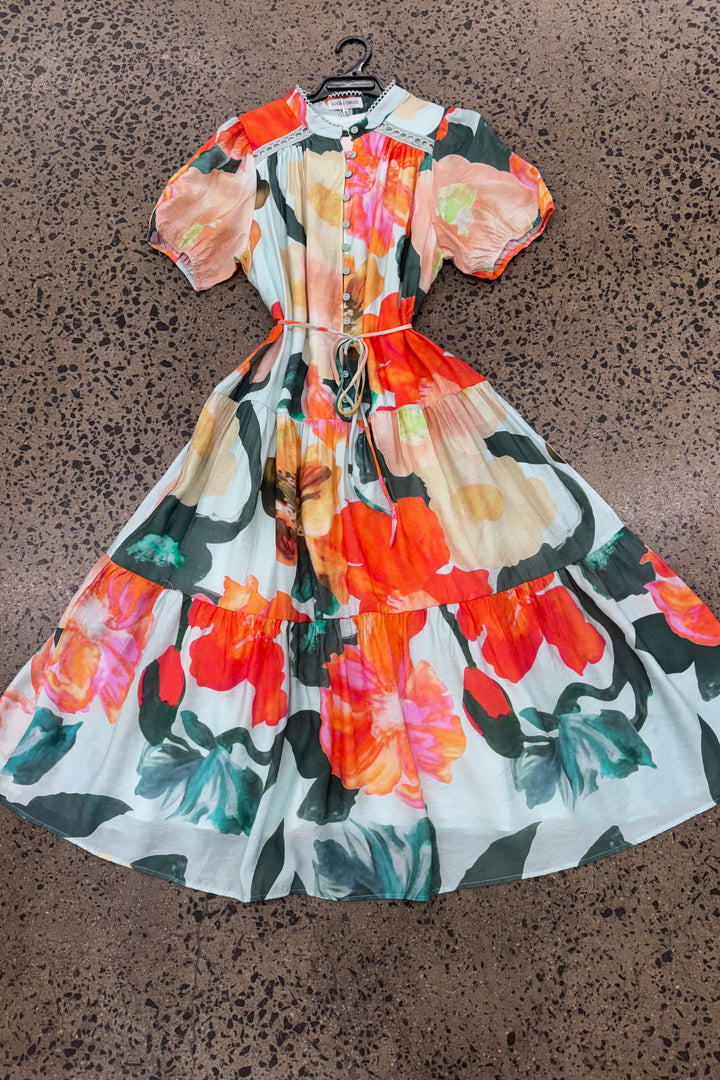 Estelle Multi Print Dress