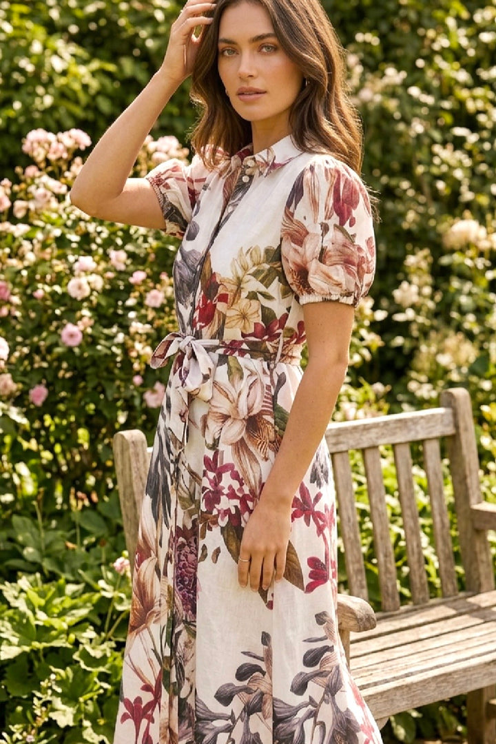 Evelyn Dress in Floral Print