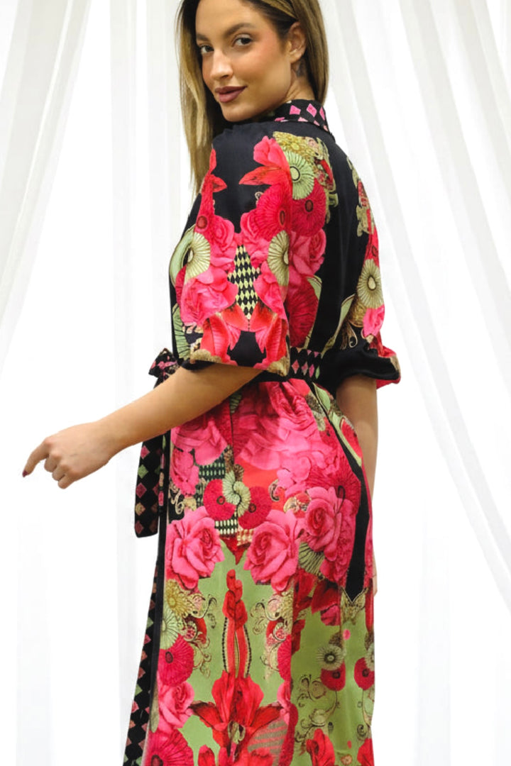 Koko Black Multi Print Dress