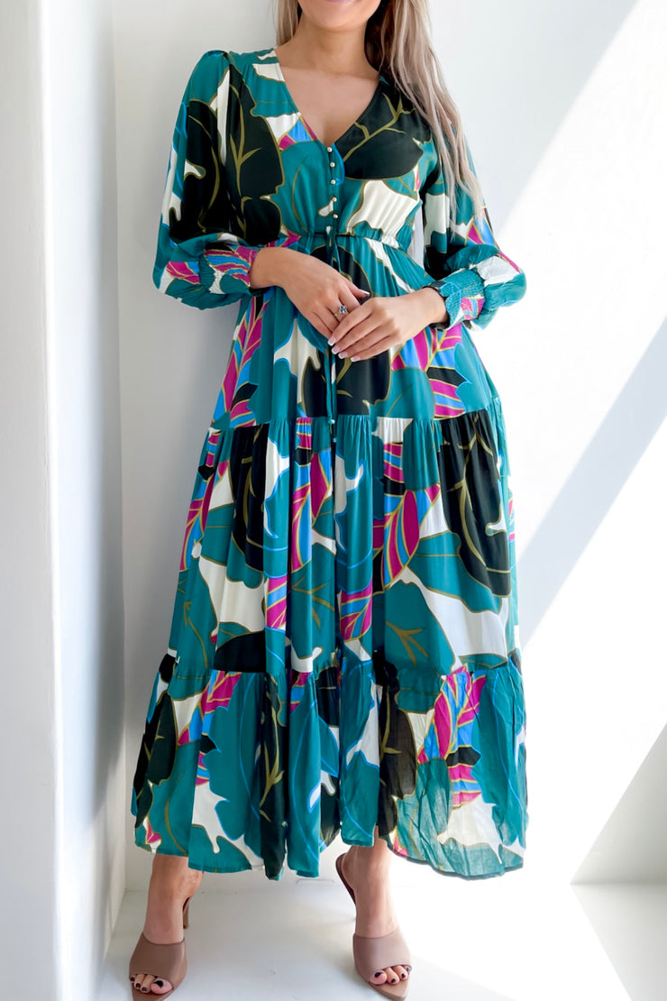 Charli | Multi  Print Maxi Dress