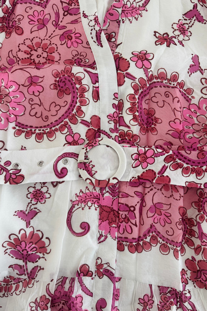 Frankie Pink Multi Print Shift Dress