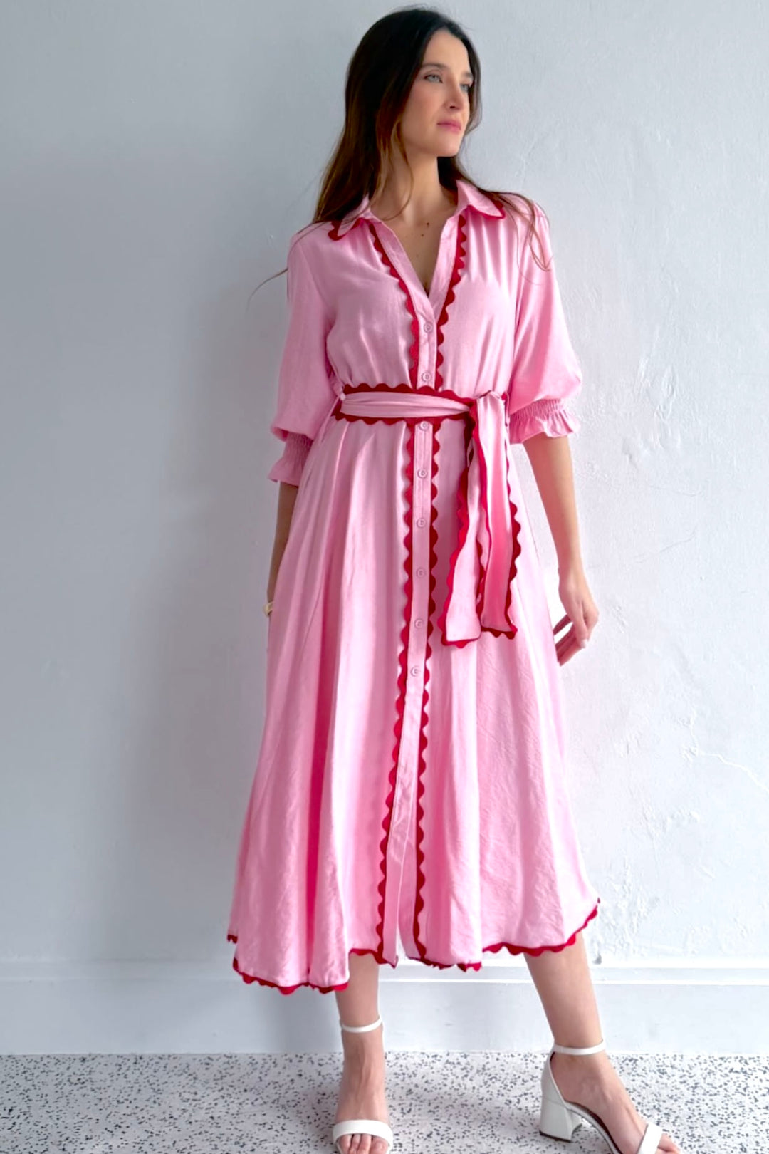 Shyla Dress in Pink